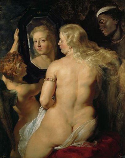 venere allo specchio - Rubens